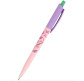 Ручка шариковая Axent Lavender, автоматическая синяя AB1090-27-A