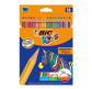 Карандаши цветные 18цв. BIC Kids Evolution Stripes 950524
