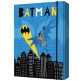 Папка для тетрадей B5 KITE мод 210 плотный картон на резинке DC Comics DC22-210