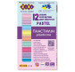 Пластилин 12цв. ZiBi 200г Pastel (8 пастель + 4 глитер) ZB.6240