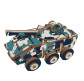 Деревянная сборная 3D модель WoodCraft БТР (12,3*7*6,5см) XC-G014H