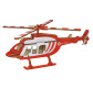 Деревянная сборная 3D модель WoodCraft Вертолет-5 (25*16,3*10,5см) XA-G039H
