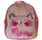 Рюкзак (ранец) дошкольный 22*19*7,5см мягкий, Meow 306-2