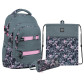 Школьный набор: рюкзак+пенал+сумка д/обуви Kite мод 727 Wonder Kite Fancy SET_WK22-727M-3