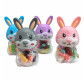 Масса для лепки в ведерке PlayDough 15 цв., с формочками 8703 Зайчонок