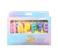 Свечи-набор для торта Party Candles Буквы 'HAPPY BIRTHDAY' Макарун 122298