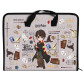 Портфель А4 Kite мод 202 Harry Potter пластик на молнии HP23-202