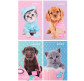 Блокнот-планшет A6 Kite Нелинован 50л Studio Pets SP23-195