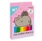 Карандаши цветные 18цв. Yes Pusheen 290733
