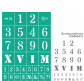 Трафарет самоклейка многоразовый А4 (21*29,7см) Rosa Talent №36 Цифры 212936