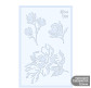 Трафарет универсальный многоразовый 13*20см Rosa Talent №U31 серия Цветы 3621031