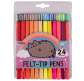 Фломастеры 24 цв. Yes 650555 Pusheen rainbow