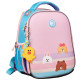 Рюкзак (ранец) школьный  каркасный Yes 559549 H-100 Line Friends 35*28*15см