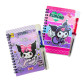 Блокнот на спирали А6 30л. Лидер Kuromi с ручкой, ассорти DB-98266