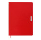 Ежедневник А4 Buromax недатированный Salerno Красный BM.2099-05