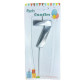 Свечка для торта серебристая Цифра-7 Party Candles 7см 031185-7с
