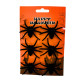Хеллоуин Набор декоративных элементов Halloween Паучки 6шт, бархат №24-510