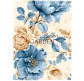 Тетрадь для записей А4 Axent 96л. Golden Garden в клетку 4782-7-A