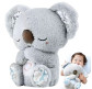 Игрушка мягкая Коала-Песик спящая, дышащая со звуками h-24см MS-24-8-1049