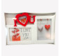 Фоторамка Семейная 31*20см 2 фото I love U 8302F