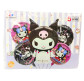 Шарик воздушный ZYBalloon набор 5шт разного размера, Куроми Kuromi 1212-37