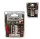 Аккумуляторная батарейка АА (пальчиковая) Videx Rechargeable 2шт Ni-MH R-6 2100mA 1,2V HR6