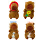 Игрушка мягкая Lux Капибара с аксесуаром h-32см, ассорти №ZB-548