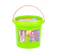 Кинетический песок DankoToys KidSand банка 1000 гр. +пасочки  KS-01-01