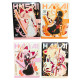 Блокнот В6 (12,4*16,8см) 112л. Flower Mask Samurai с магнитным клапаном, ассорти YL-BC-2206