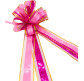Бантик-лента эксклюзивная Pull Flower 5*180см 1шт Органза 10348