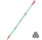 Карандаш простой графитный KITE мод 046 c ластиком Feel Good K25-046-2