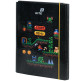 Папка-короб А4 на резинках Kite картон для труда Pixel Game K25-213-2