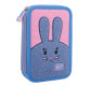 Пенал 2 отделения без наполнения Yes HP-01 Lovely Bunny 533637