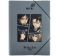 Папка А4 Kite пластик на резинках Attack on Titan AT25-247