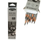 Карандаш простой графитный для ескизов Acmeliae 6B Drawing High Quality Pencil 1шт 8000-6B