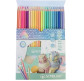 Карандаши цветные 24цв. Acmeliae трехгранные Пастель 43188-24
