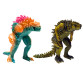 Игрушка пластик 3Д-принт Годзилла райдужный 18см , асорти TOY5939