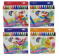Мел восковой 24цв. Crayons ассорти 95087-24