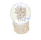 Сувенир Новогодний шар со снегом d-4,5см два Ангела, ассорти 1762