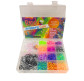 Набор для плетения резинками Rainbow Loom 1300шт. + мини-станок +аксессуары №50/1300