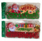 Украшение новогоднее бумажное - Плакат №123004 43*16см Merry Christmas, ассорти
