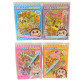 Румбокс 3D наклейки в блокноте 8 листов 8в1 19-*13см 3D Rooms Лабубу, ассорти CS-010-ла