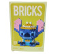 Конструктор 3D Blocks Bricks Стич, кор. 11,2*7,7*4см, 232 дет X-5022