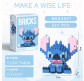 Конструктор 3D Blocks Bricks Стич, кор.11,2*7,7*4см, 221 дет X-5027