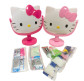 Зеркало детское 19*21см укрась стразами, Китти Hello Kitty, ассорти 15175/15176/15710