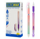 Гелевая ручка Пиши-стирай Buromax Gloss BM.8312-**, наконечник шариковый