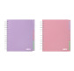 Тетрадь на спирали В5 120л. Buromax пластиковая обложка, 3 разделителя Pastel кл. BM.24355912-**