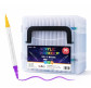 Маркер универсальный акриловый двухсторонний Acrylic Marker набор 48 шт 911-96 в пластиковом футляре