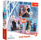 Пазлы Trefl 3в1 20-50 эл. 34853 Frozen, Магическая история