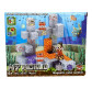 Конструктор 3D магнитный Magnetic Cube Minecraft майнкрафт, кор. 20,5*16,5*4см, 64 дет 2*2см №3605